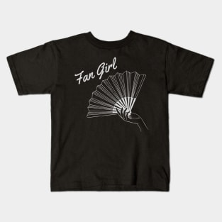 Your number one fan... girl Kids T-Shirt